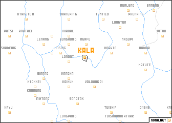 map of Kala