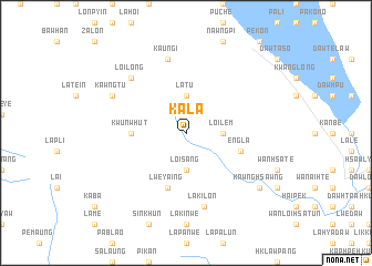 map of Kala