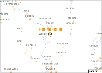 map of Kalbakkumi
