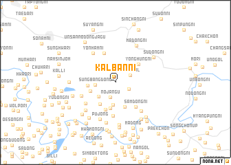 map of Kalban-ni