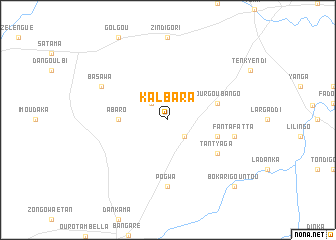 map of Kalbara