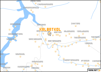 map of Kalbat-kol