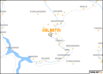 map of Kalbat-ni