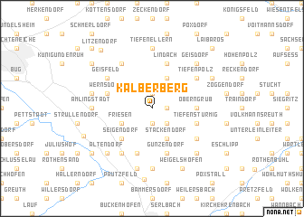 map of Kälberberg