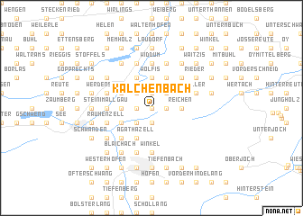 map of Kalchenbach