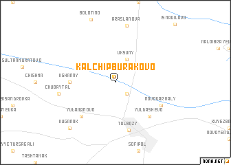 map of Kalchip-Burakovo