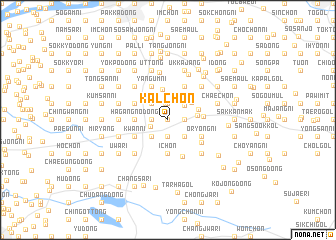 map of Kal-ch\