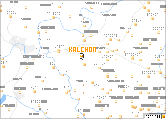 map of Kal-ch\