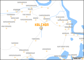 map of Kalchŏn