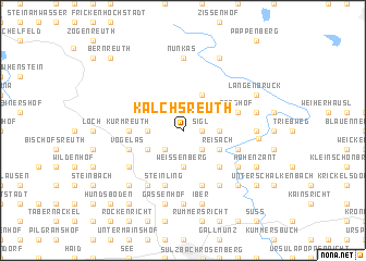 map of Kalchsreuth