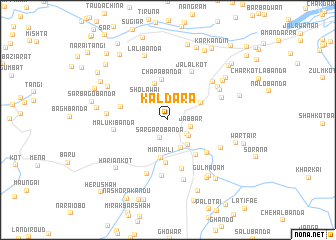 map of Kāldara