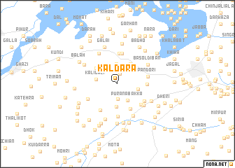 map of Kāldara