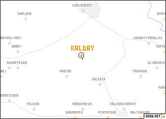 map of Kalday