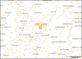 map of Kaldeh