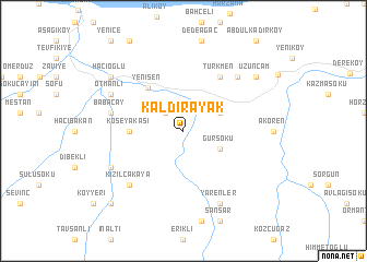 map of Kaldırayak