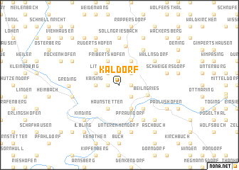 map of Kaldorf