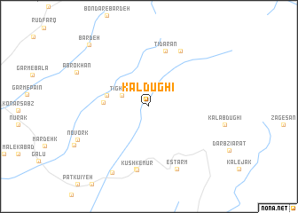 map of Kal Dūghī