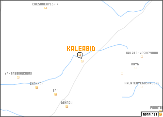 map of Kāl-e ‘Abīd