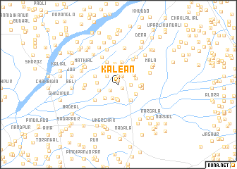 map of Kalean