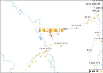 map of Kalébakota