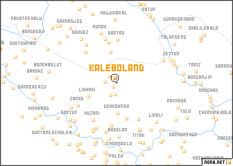 map of Kal-e Boland