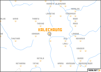 map of Kalechaung
