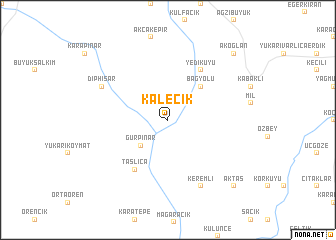 map of Kalecik