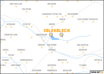 map of Kalecik