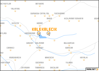 map of Kalecik