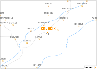 map of Kalecik