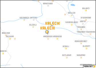 map of Kalecik
