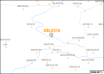 map of Kalecik