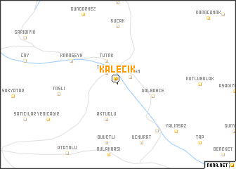 map of Kalecik