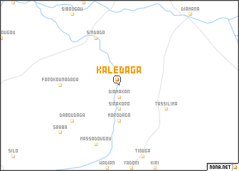 map of Kalédaga