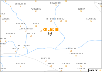 map of Kaledibi