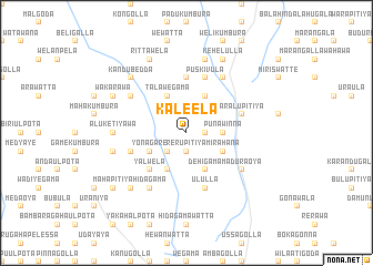 map of Kaleela