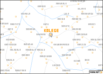 map of Kalege