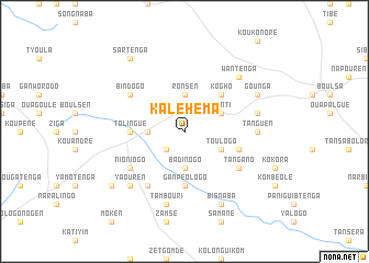 map of Kaléhéma