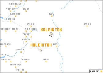 map of Kaleiktok
