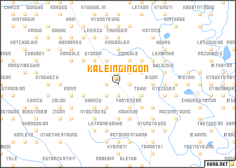 map of Kaleingingon