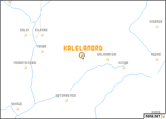 map of Kalela-Nord