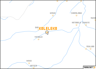 map of Kaleleka