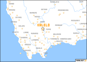 map of Kalelo