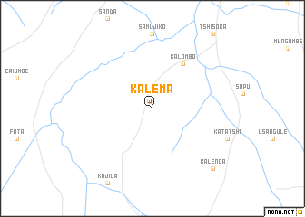 map of Kalema