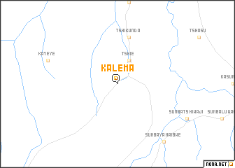 map of Kalema