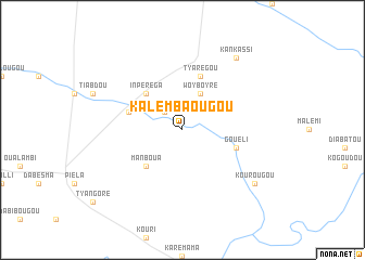 map of Kalèmbaougou