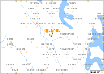 map of Kalembo