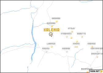 map of Kalemia