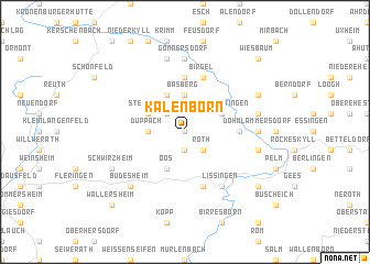 map of Kalenborn