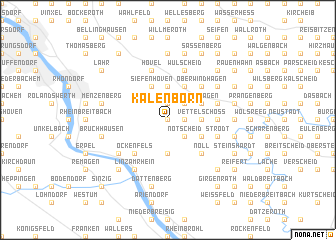 map of Kalenborn